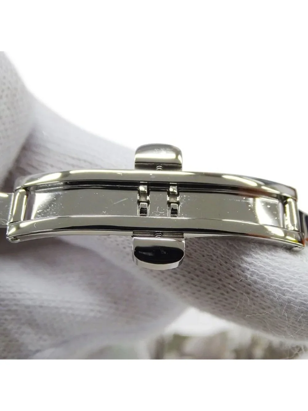 Fendi Watch Orologi Quartz Stainless Steel Silver Black